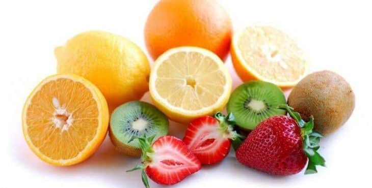 Frutas vitamina C