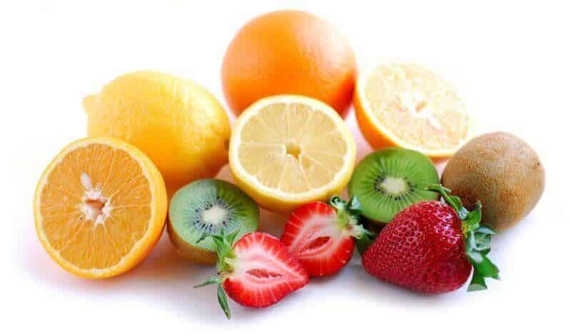 Frutas vitamina C