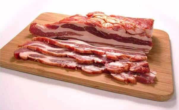 propiedades del bacon