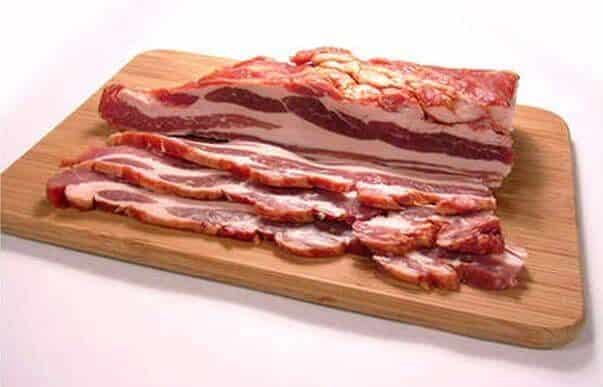 propiedades del bacon