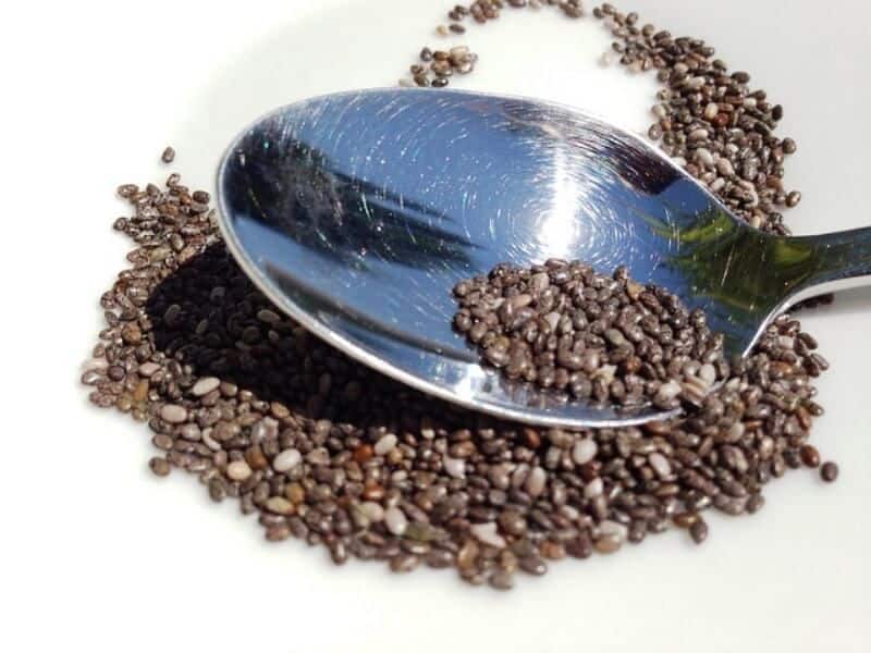 Las semillas de chia son una agradable fuente de suplementos nutricionales.