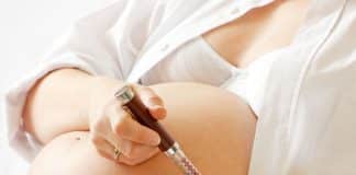 Embarazada control glucosa diabetes gestacional