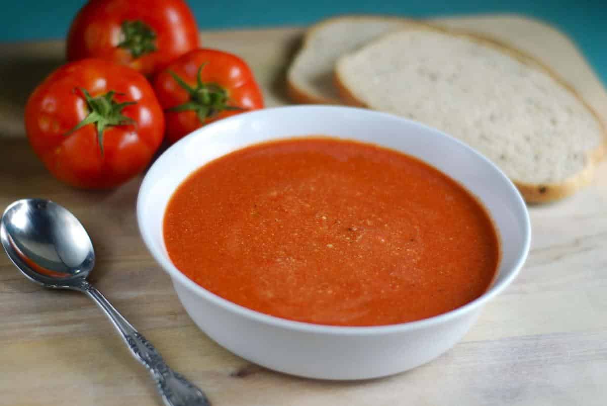 Sopa de tomate, ¡todo al rojo!