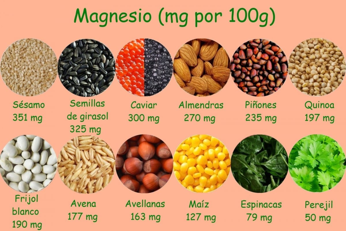 Las beneficiosas propiedades del magnesio