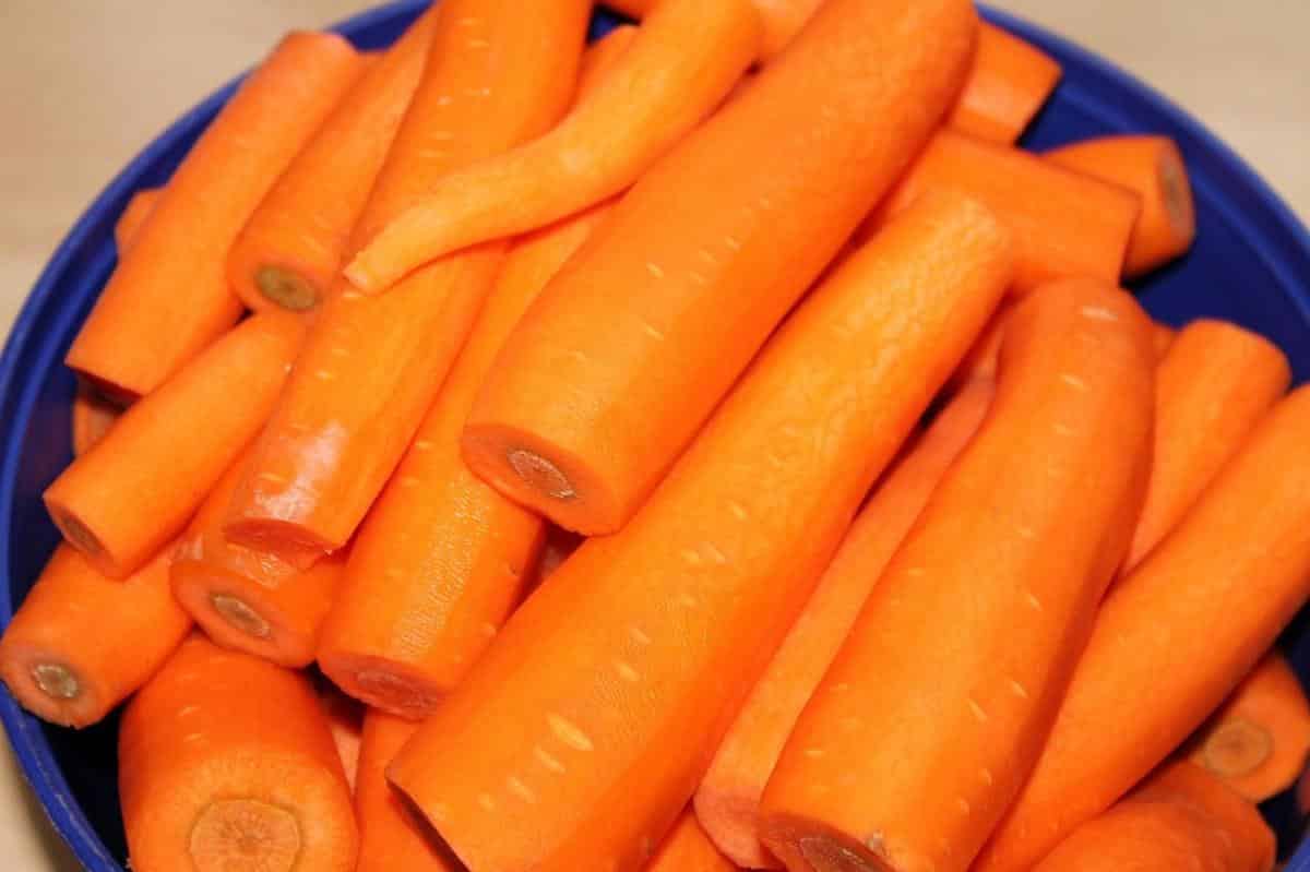 Zanahoria para dieta de los 3 días