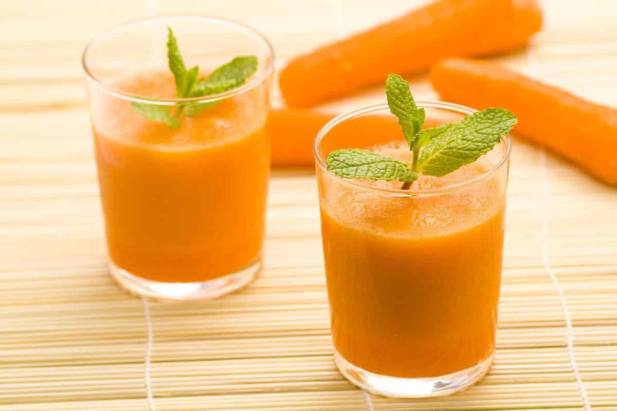 zumo de zanahoria receta
