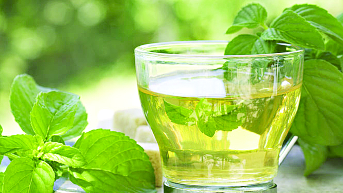 té verde para la salud.