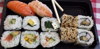 Algas para maki dieta japonesa