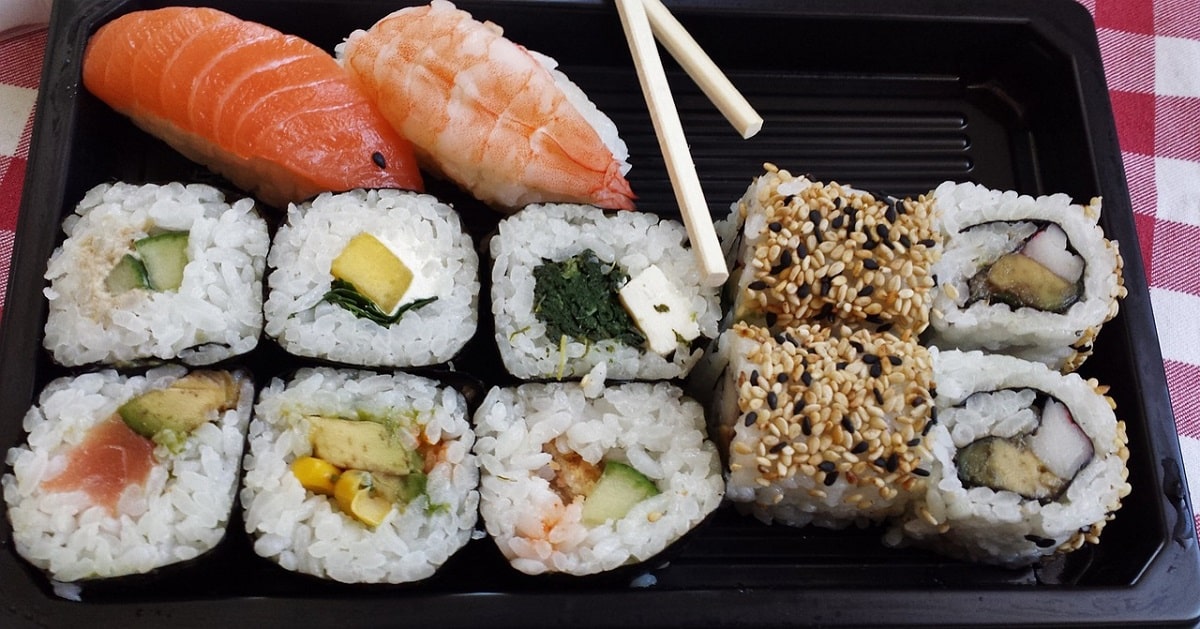 Algas para maki dieta japonesa