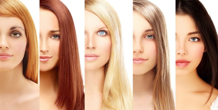 maquillaje y el color de pelo