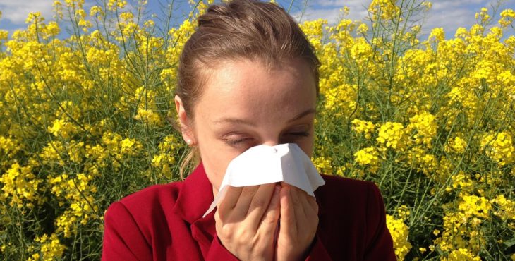 Entre las manifestaciones de las alergias se encuentra la congestión nasal y los estornudos