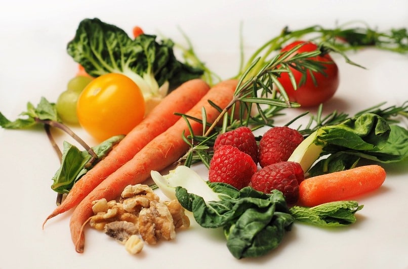 Frutas y vegetales para una alimentacion sana