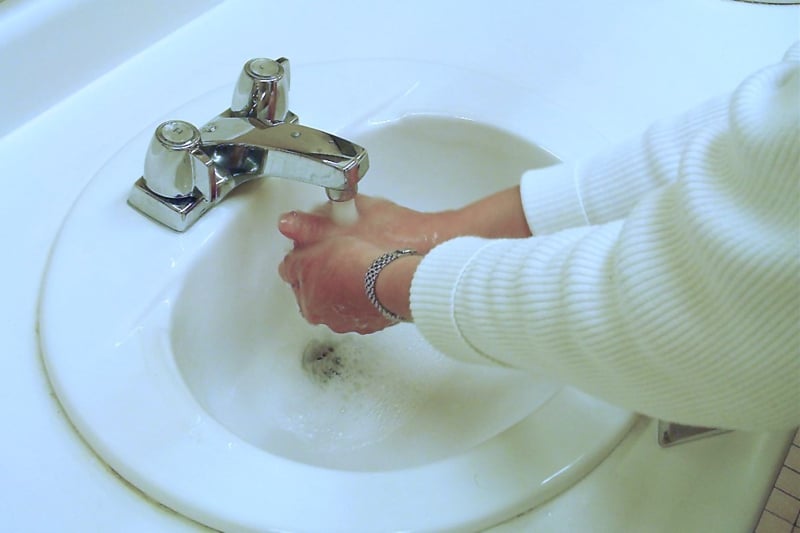 El lavado de manos