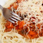 Plato de espagueti