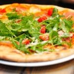 pedir comida sana a domicilio Pizza con vegetales