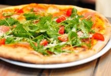 pedir comida sana a domicilio La pizza con vegetales