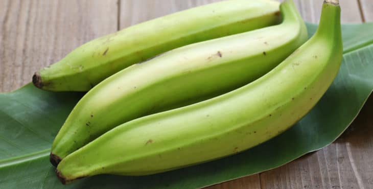 Plátano en la dieta para la gastroenteritis
