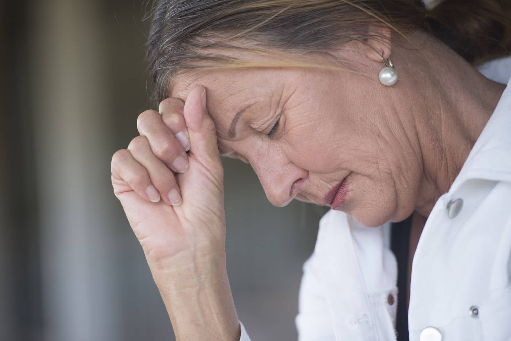 Mareo, uno de los síntomas de la menopausia