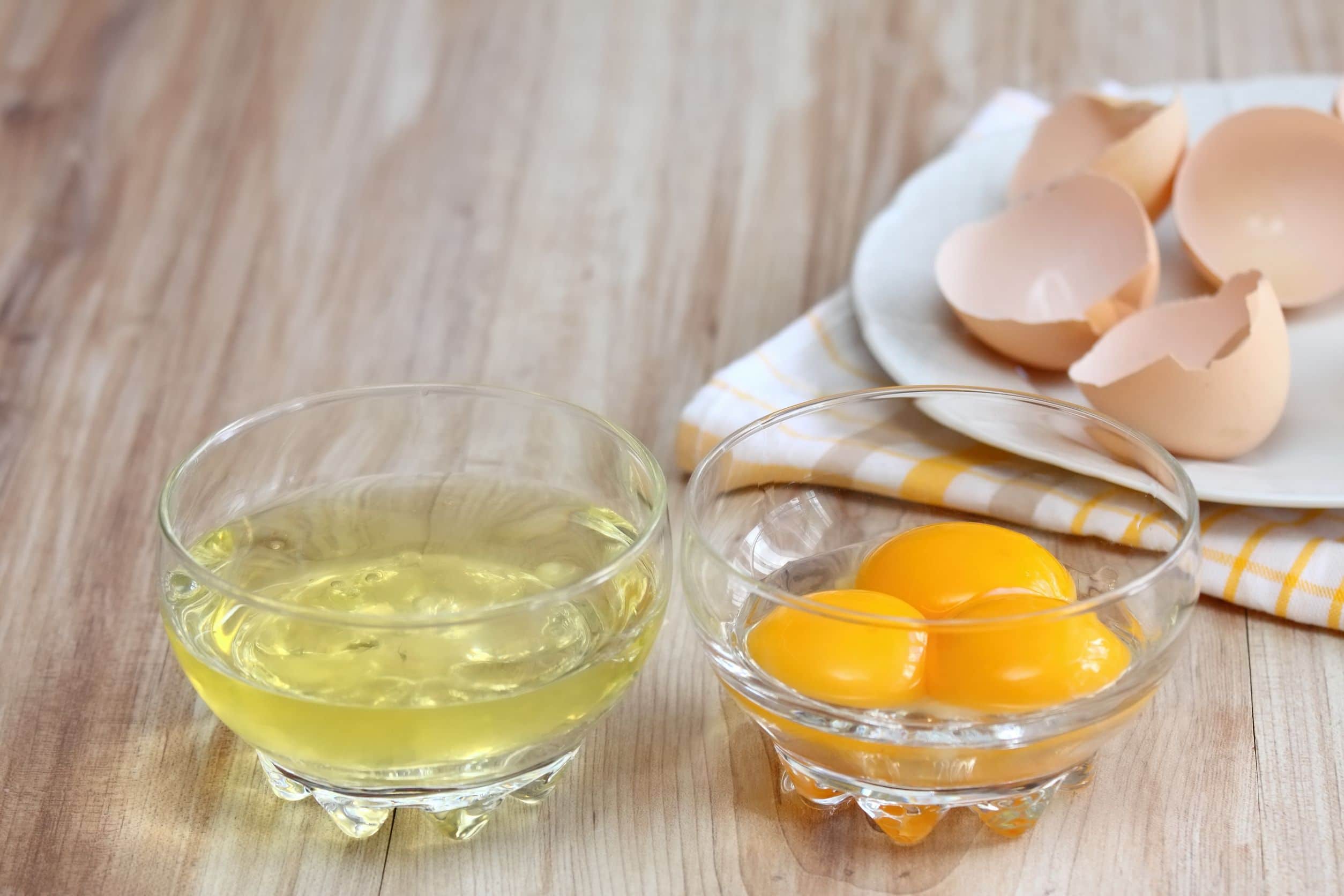 Los beneficios de la clara de huevo