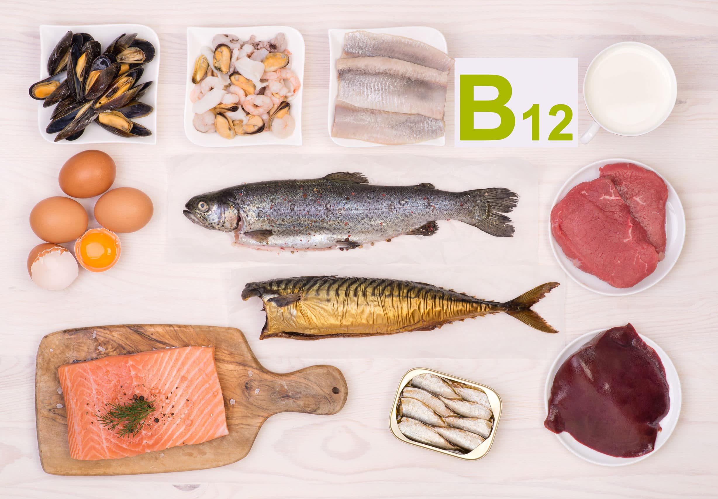 Para qué sirve la vitamina B12